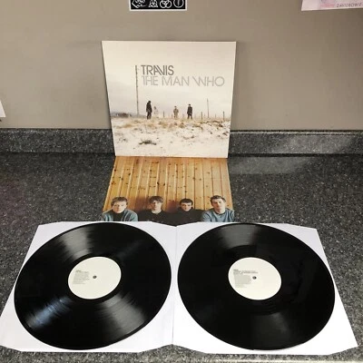 LP VINYL TRAVIS THE MAN WHO C/W 12" SINGLE ISOM 9LP UK 1ST PRESS 1999 NM-/NM- - Image 1 of 4