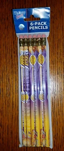 Los Angeles Lakers confezione da 6 matite di WinCraft ufficiale NBA nuovo vecchio stock - Foto 1 di 8