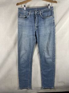 ACNE STUDIOS Mens Light Wash Jeans Mens Size 30