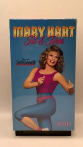 1990 AVON Mary Hart FIT & FIRM VHS Tape New and Sealed 80s ENTERTAINMENT TONIGHT - Picture 1 of 2