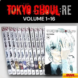Tokyo Ghoul:re Manga Vol. Juego completo de cómic inglés suelto/completo de 1-16 extremos nuevo - Imagen 1 de 20