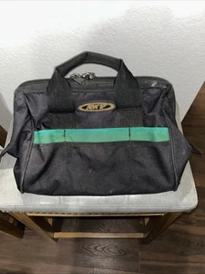 AWP tool bag Made In China 100% Polyester Canvas Handle Grip Zipper Closure BLK - Picture 1 of 7
