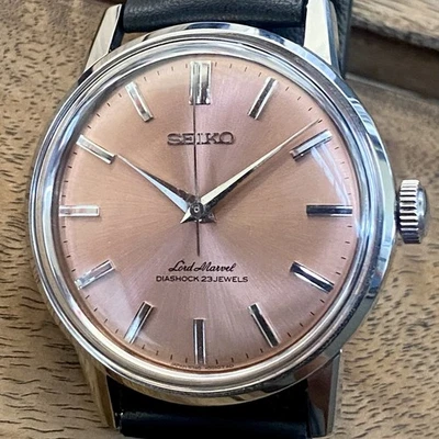 Vintage SERVICED June 1963 Seiko 5740-0010 Lord Marvel - King SeaHorse Caseback - Image 1 of 4