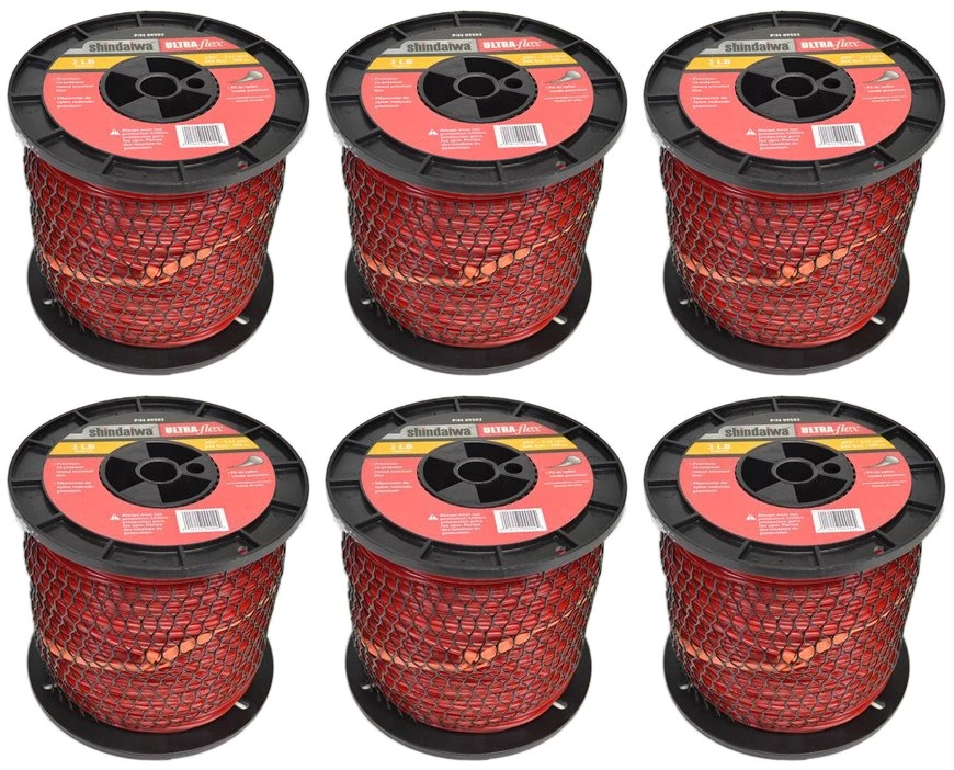 Shindaiwa 6-Pack of Ultra-Flex 3 Lb Spool .095" Round Trimmer Line 09503-6PK - Image 1 of 1