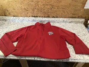 Kansas City Chiefs 1/4 Zip Pullover Red XL Antigua Super Bowl LVII Champions - Picture 1 of 8