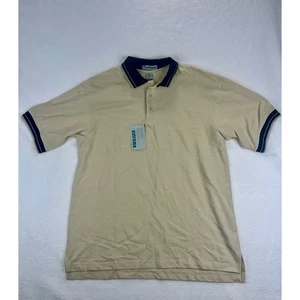 Extreme Polo Shirt Mens XL Sand Black Accent Short Sleeve Golf Casual - Picture 1 of 8