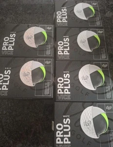 Vice PRO PLUS White & Drip Premium Golf Balls 6 Dozen *NEW Model* - Picture 1 of 8