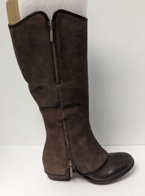 Botas de Moda Donald J. Pliner Devi Hasta la Rodilla, Cuero Marrón, Para Mujer 6.5 M Foto 1 de 4