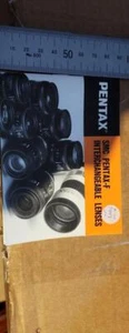 Folleto de lentes intercambiables Pentax SMC Pentax F - Imagen 1 de 2