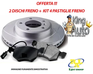 COPPIA DISCHI FRENO E PASTIGLIE ANTERIORI ALFA ROMEO GIULIETTA 1.6 JTDM - Bild 1 von 1