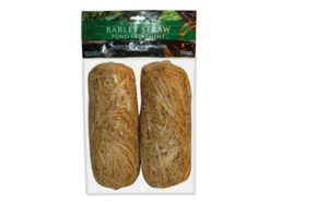 Original Barley Straw Bales Pond Treatment Clear Water Fountain Fish Tank 2 Pack - Picture 1 of 8
