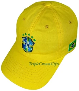 Brazil National (Fútbol) Soccer Team Hat Adjustable Strap Back - Picture 1 of 4
