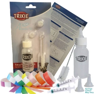 Puppy Kitten Bottle Whelping 14 ID Band 2 Feeding Syringes FREE Welping Kit Docs - Picture 1 of 5