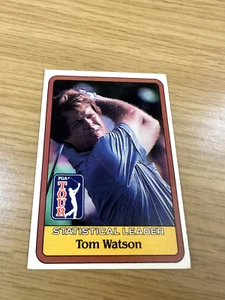 1980 Donruss Tom Watson Statistical Leader Golf Cards Pack of 4 - Picture 1 of 8