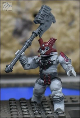 HALO MEGA BLOKS RED CRIMSON COVENANT BRUTE MAJOR MINI FIGURE ALPHA SERIES - Image 1 of 4