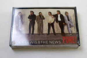 Vintage Huey Lewis & The News" Fore" Cassette, NEW/FACTORY SEALED ! - Picture 1 of 5