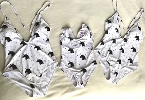  Unicorn Swimsuit 3 piece set Womens & Girl  - Picture 1 of 6