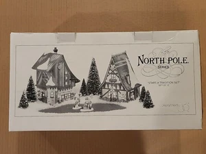 Dept 56 North Pole Start A Tradition Set #56390 BOX ONLY - Picture 1 of 5