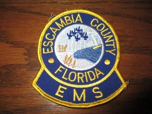 ESCAMBIA COUNTY, Florida EMS patch - diametro 3,25" - Foto 1 di 2