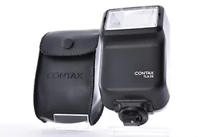 Contax TLA 20 Shoe Mount Flash w/Case [As-is/Read]  Tested Check Video - Picture 1 of 13