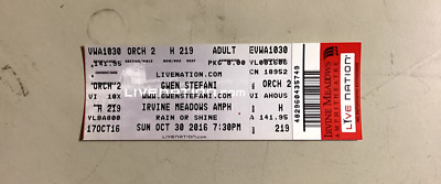GWEN STEFANI - 10/30/2016 - Irvine Meadows Amphitheatre - Irvine, CA>