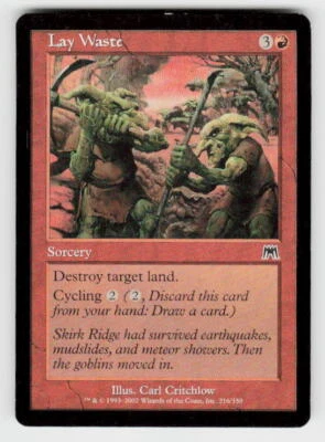 Onslaught #216 Lay Waste - Image 1 of 2