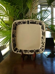 Vintage Ulster Ceramics Pots & Pans 10" Square Baking Dish Dishwasher Safe - Picture 1 of 12