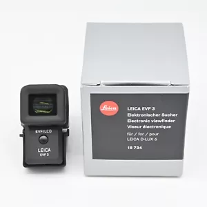 Leica EVF3 Electronic Viewfinder for D-LUX 6 Camera MFR#18734 Near Mint - Picture 1 of 10