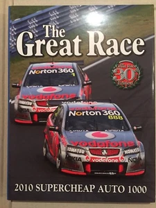 The Great Race Book 30. NEW Incl ATCC, Bathurst 2010. Sandown. Holden. HRT. FPR - Picture 1 of 4