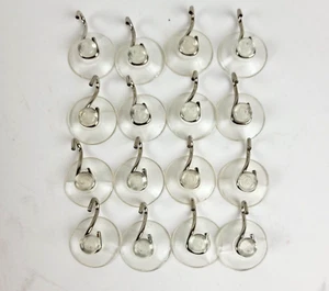 16er-Pack (Mini 3/4 Zoll) Schwerlast Saugnapf Haken für Glas Pack - Bild 1 von 6