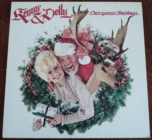 KENNY ROGERS & DOLLY PARTON - Once Upon A Christmas LP, EX/VG++, 1984, RCA - Picture 1 of 1