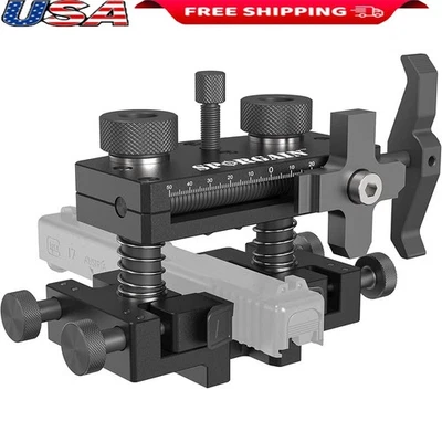 Versátil punta deslizante de aluminio de alta resistencia ajustable con 6 perillas laterales pistolas EE. UU. Foto 1 de 4