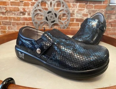 Zapato para mujer Alegria 7-75 37 cuero azul oceánico sin cordones venta Foto 1 de 4