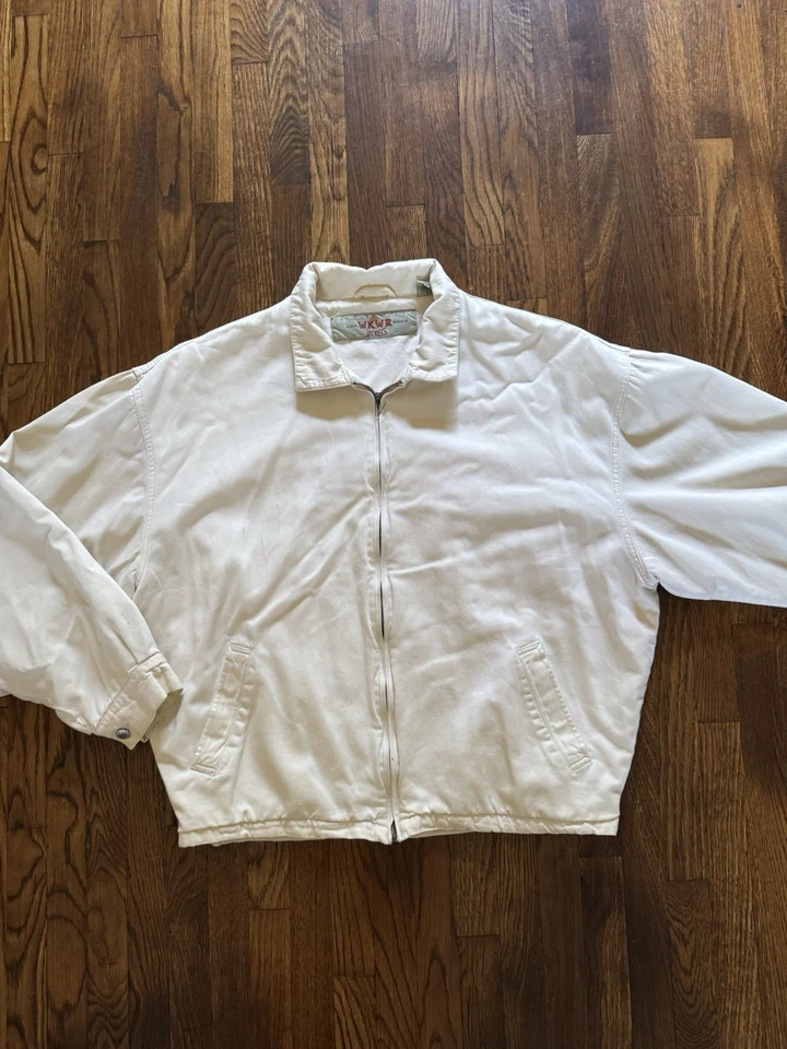 Chaqueta de trabajo vintage azul ancla talla XL Foto 1 de 4