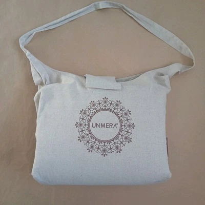 Unmera Acupressure Mat & Pillow Set Natural Linen & Coconut Fiber Pain Relief - Image 1 of 4