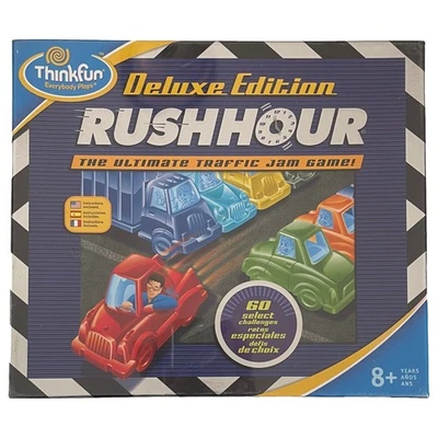 ThinkFun Rush Hour Deluxe Traffic Jam Logic Game - Image 1 of 3