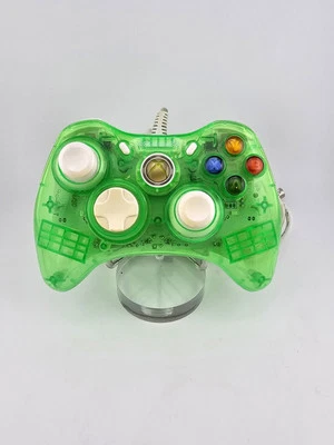 Rock Candy Xbox 360 Transparent Neon Green Controller - Image 1 of 4