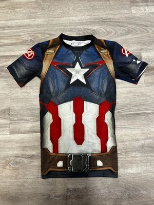 Under Armour Captain America Compression Top - Small - Image 1 of 3