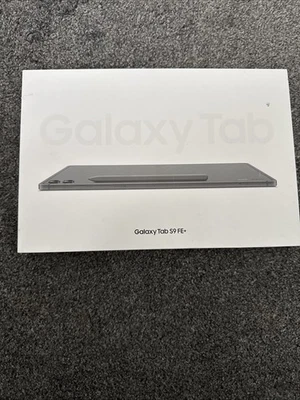 New Opened Samsung Galaxy Tab S9 FE+ Plus SM-X610 128GB Silver 8GB Ram Wi-Fi - Image 1 of 2
