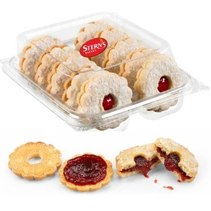 Linzer Tart Cookies | 10 Individually Wrapped Shortbread Cookies | Fresh & De... - Picture 1 of 6