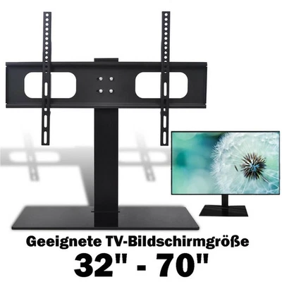 32"-70" TV Halter mit Standfuß Stativ Ständer Universal 81-179cm LCD PLASMA LED - Bild 1 von 4