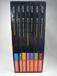 Kaplan MCAT 2020-2021 Complete 7-Book Subject Review Boxed Set - Imagen 1 de 4