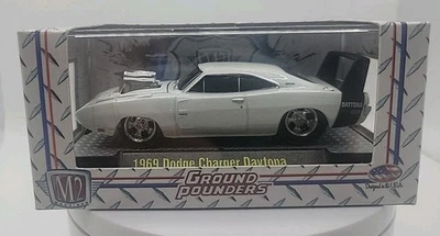 M2 1969 Dodge Charger Daytona 10-18 Ground Pounders Die Cast 1:64 Scale - Image 1 of 4