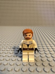 LEGO Star Wars Obi-Wan Kenobi Minifigure sw0197 Clone Wars 7676 7753 7931 9525