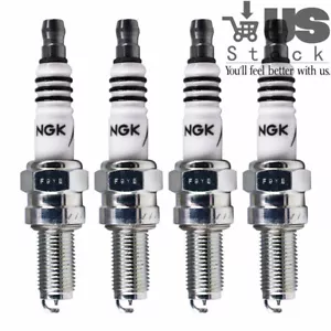 4x NGK Iridium Spark Plug CR9EIX For Kawasaki Polaris Aprilia Suzuki Yamaha 3521 - Foto 1 di 8