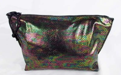 IDEOLOGY Rainbow Color Polyester Cosmetic Bag  - Image 1 of 2