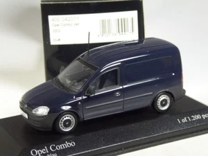 (SB-73) Minichamps 400042071 Opel Combo Van 2002 blu scuro in 1:43 in IMBALLO ORIGINALE - Foto 1 di 2