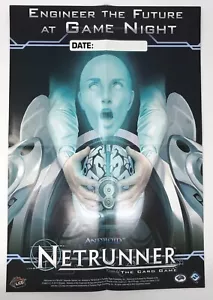 Póster promocional Android Netrunner (Haas-Bioroid Heimdall) 13,5" x 19,5" Cyberpunk - Imagen 1 de 1
