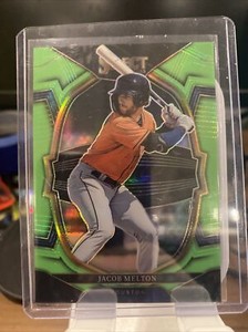 2023 Select Jacob Melton Concourse Neon Green Prizm #’d 14/75 Astros #59