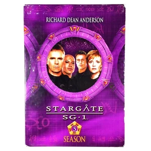 Stargate SG-1 - Season 5  (DVD, 2001, 5-Disc Set) Like New !    Michael Shanks - Picture 1 of 4